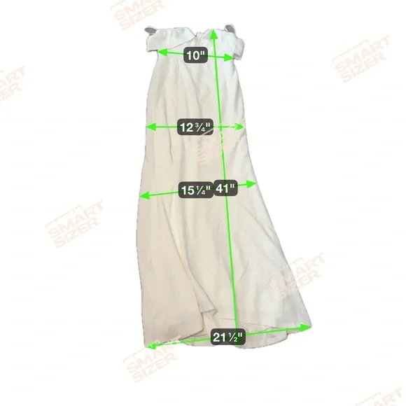 Lulu’s Elegant White Off-Shoulder Gown - Picture 4 of 6